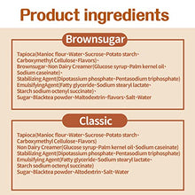 Load image into Gallery viewer, EASY BUBBLE TEA, Brown Sugar Flavor, Authentic instant Boba tea Bubble tea Pearl tapioca Milk Tea Kit, under 1minute (Molasses with Boba,Paper Straws,microwaveable cup 5 Servings)

