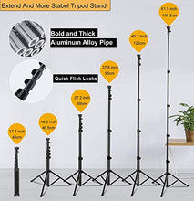 Load image into Gallery viewer, 10" Selfie Ring Light with Tripod Stand &amp; Cell Phone Holder for Live Stream/Makeup, Dimmable Led Camera Ringlight for YouTube TikTok/Photography Compatible for iPhone and Android Phone
