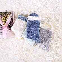 Load image into Gallery viewer, Zando Fuzzy Socks for Women Cozy Slipper Socks Winter Home Socks Girls Warm Sleeping Socks Cute Socks Christmas Fuzzy Socks Winter Socks for Teens 5 Pairs Mixed Solid One Size
