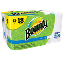 Load image into Gallery viewer, Bounty Select-A-Size Paper Towels, White, Giant Roll - 12 pk
