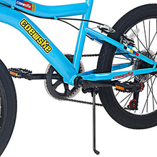 Load image into Gallery viewer, COEWSKE 20 Inch Kids Bike Enjoy-Style Children's Variable Speed Mountain Bike Sports Cycling 1 Speed &amp; 6 Speed with Kickstand Fit for 6-10 Years Old Or 49-60 Inch Tall Kids (6-Speed Sky Blue)
