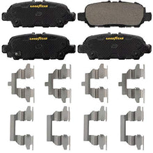Load image into Gallery viewer, Goodyear Brakes GYD905 Premium Ceramic Automotive Rear Disc Brake Pads Set and 212320GY Truck and SUV Premium AntiOx Coated Rear Brake Rotor (2 Pack)
