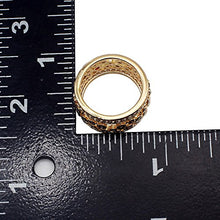 Load image into Gallery viewer, Hermosa Jewelry 18K Rose Gold Plating Gemstone Ring Set Garnet Amethyst Peridot Morganite 7 8 9 (7)

