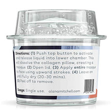 Load image into Gallery viewer, Anti Aging Peel Off Collagen Face Mask For All Skin Types By Alana Mitchell Instantly Reduces Wrinkles &amp; Fine Lines - Tightening Firming Smoothing &amp; Toning - All Natural (Two Pack)
