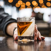 Load image into Gallery viewer, Corkcicle Whiskey Wedge (1 Double Old Fashioned Glass + 1 Silicone Ice Form)

