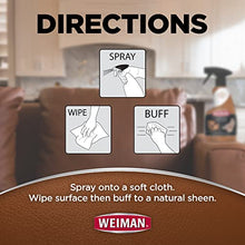 Load image into Gallery viewer, Weiman Leather Cleaner &amp; Conditioner Care Kit | Non-Toxic Restores Leather Surfaces | Ultra Violet Protectants Help Prevent Cracking or Fading of Leather Furniture, Car Seats, Shoes

