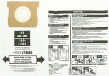 Load image into Gallery viewer, Ridgid VF3503 Bags for 6-9 Gallon Ridgid Vacuums
