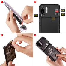 Load image into Gallery viewer, Latest Android 11 Phone, Ulefone Note 6 Unlocked Smartphone, 6.1” HD+ Full Screen, Quad-core 1GB+32GB Mobile Phone, 3300mAh Battery, Face Unlock, AI Camera 5MP+2MP Cell Phones- Purple
