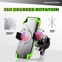 Load image into Gallery viewer, Bike Phone Mount for any Smart Phone: iPhone 11 PRO Max XS XR X 8 7 6 5 Plus Samsung Galaxy S20 S10 S9 S8 S7 S6 S5 Edge, LG. Motorcycle, Bicycle Phone Mount. Mountain Bike Mount. Bike Accessories
