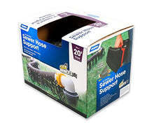 Load image into Gallery viewer, Camco 20 Ft (43051) Sidewinder RV Sewer Hose Support, Made From Sturdy Lightweight Plastic, Won't Creep Closed, Holds Hoses in Place - No Need for Straps
