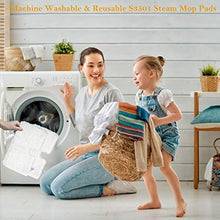 Load image into Gallery viewer, FFsign 6 Pack Replacement Washable Microfiber Steam Mop Pads for Shark Steam Pocket Mop Hard Floor Cleaner S3501 S3550 S3601 S3601D S3801 S3801CO S3901 SE450 S2901 S2902, 6 Pcs Cleaning Steamer Pad
