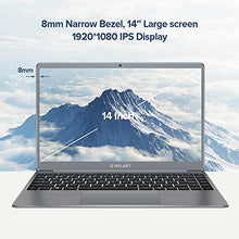 Load image into Gallery viewer, TECLAST F7 Plus2 14” Laptop Computer, 8GB RAM 256GB SSD Windows Laptop Up to 2.6GHz Intel N4120, 1920x1080 FHD Display, Lightweight Windows 10 Laptop 2.4G+5G WiFi Bluetooth USB3.0 Mini-HDMI Zoom Study
