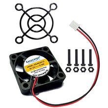 Load image into Gallery viewer, 4 Set 40mm 12V Dc Fan + Heatsink Kit with pre-Applied Thermal Conductive Adhesive Tape
