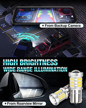 Load image into Gallery viewer, Combriller 194 168 LED Bulbs and 1157 2057 LED Bulbs, Super Bright Led 1157 Bulb For Led Reverse Lights Tail Light Turn Signal Bulb, T10 Interior Car Lights, Total 4 Bulbs
