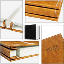 Load image into Gallery viewer, Safedealshop Magnetic Self-Stick Page Photo Album,Leather Cover,Holds 4X6,5X7,6X8,8X10,10X12 of Photos,Suitable for Anniversary Albums,Wedding Photo Album,Baby Growth,Family Album.
