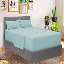 Load image into Gallery viewer, Mellanni Extra Deep Pocket Twin Sheet Set - Hotel Luxury Kids Bedding Sheets &amp; Pillowcases - Extra Deep Pocket Sheets up to 21" Mattress - Ultra Soft Cooling Bed Sheet Set - 3 Piece (Twin, White)
