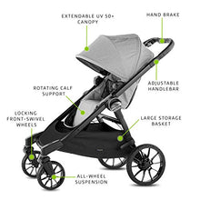 Load image into Gallery viewer, Baby Jogger City Select LUX Stroller | Baby Stroller with 20 Ways to Ride, Goes from Single to Double Stroller | Quick Fold Stroller, Granite
