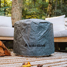 Load image into Gallery viewer, Solo Stove Bonfire Shelter Protective Fire Pit Cover for Round Fire Pits Waterproof Cover Great Fire Pit Accessories for Camping and Outdoors, Grey
