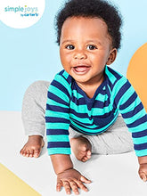 Load image into Gallery viewer, Simple Joys by Carter's Baby Boys' Pants, Pack of 4, Blue/Grey/White, Newborn
