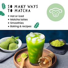 Load image into Gallery viewer, PureChimp Matcha Green Tea Powder - 1.75 Ounces (50g) of Ceremonial Grade Japanese Matcha for Baking, Lattes and Smoothies - Regular
