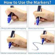 Load image into Gallery viewer, Dry Erase Paper, Whiteboard Paper, 8x4ft Extra Large White Board Stickers for Wall, Dry Erase Paper Roll with Adhesive Backing, Perfect Replacement for White Board, No Ghost After 60 Days, 6 Markers

