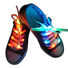 Load image into Gallery viewer, Aywewii Led Finger Gloves, Led Gloves LED Shoelaces Set Light Up Toys for Boys Girls, Flashing Gloves for Christmas Thanksgiving Birthday Glow Halloween Costume Party
