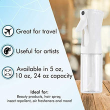 Load image into Gallery viewer, Beautify Beauties Hair Spray Bottle – Ultra Fine Continuous Water Mister for Hairstyling, Cleaning, Plants, Misting &amp; Skin Care (5 Ounce)
