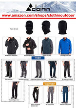 Load image into Gallery viewer, clothin Men/Women Polar Fleece Thermal Sweatpants (Men Black US XL)
