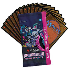 Load image into Gallery viewer, Magic The Gathering Kamigawa: Neon Dynasty Collector Booster Box | 12 Packs (180 Magic Cards)
