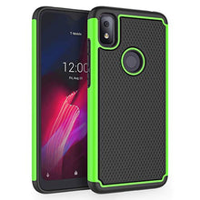 Load image into Gallery viewer, SYONER Shockproof Phone Case Cover for T-Mobile REVVL 4 (6.22", 2020) [Green]
