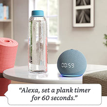 Load image into Gallery viewer, Echo Dot (4th Gen) | Smart speaker with clock and Alexa | Glacier White
