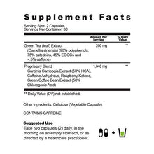 Load image into Gallery viewer, Nobi Nutrition Green Tea Fat Burner - Green Tea Extract Supplement with EGCG - Diet Pills, Appetite Suppressant, Metabolism &amp; Thermogenesis Booster - Healthy Weight Loss for Women &amp; Men (60 ct)
