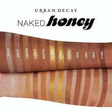 Load image into Gallery viewer, Urban Decay Naked Honey Eyeshadow Palette, 12 Golden Neutral Shades - Ultra-Blendable, Rich Colors with Velvety Texture - Set Includes Mirror &amp; Double-Ended Makeup Brush
