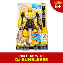 Load image into Gallery viewer, Transformers: Bumblebee Movie Toys, DJ Bumblebee - Singing and Dancing Bumblebee -Toys for Kids 6 and Up, 10-inch
