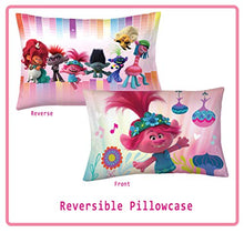 Load image into Gallery viewer, Franco Manufacturing Trolls World Tour 4 Piece Full Size Microfiber Sheet Set
