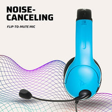 Load image into Gallery viewer, PDP Gaming LVL40 Stereo Headset with Mic for Nintendo Switch - PC, iPad, Mac, Laptop Compatible - Noise Cancelling Microphone, Lightweight, Soft Comfort On Ear Headphones - Mario Red &amp; Blue
