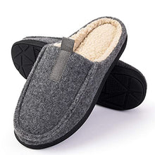 Load image into Gallery viewer, COASIS Men's Comfort Memory Foam Slippers House Shoes Warm Plush Lining for Indoor/Outdoor
