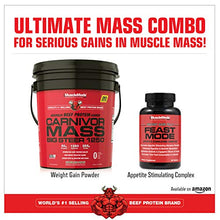 Load image into Gallery viewer, MuscleMeds Carnivor Mass Chocolate Big Steer 1250 Bucket, 15 Lb

