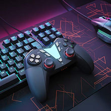 Load image into Gallery viewer, PC Steam Game Controller, IFYOO ONE Pro Wired USB Gaming Gamepad Joystick Compatible with Computer/Laptop(Windows 10/8/7/XP), Android(Phone/Tablet/TV/Box), PS3 - [Black&amp;Silver]
