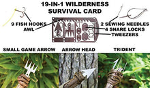 Load image into Gallery viewer, Emergency Survival Kit With First Aid - Gear, Cool Gadgets, Tools For Men, Women. Hiking, Camping, Fishing, Hunting Accessories. Link Molle Pouch To Bag, Backpack. Best Military Equipment, Supplies

