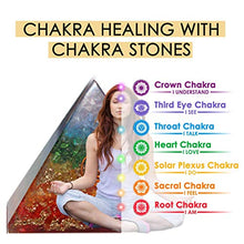 Load image into Gallery viewer, Crystal Vibe Energy Generator Orgone Pyramid for EMF Protection Healing Meditation Reiki Seven Chakra Balancing Natural Orgonite Stone Rainbow Large Size 75-80 mm
