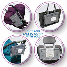 Load image into Gallery viewer, Portable Diaper Changing Pad, Portable Changing pad for Newborn Girl &amp; boy - Baby Changing Pad with Smart Wipes Pocket – Waterproof Travel Changing Station kit - Baby Gift by Kopi Baby
