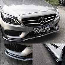 Load image into Gallery viewer, Front Lip ,HengJia Auto Parts 2.5m/8.2ft Car carbon fiber front lip,Front Bumper Lip ,Carbon Lip ,Side Skirt, front lip spoiler 100% waterproof protection(Carbon black)
