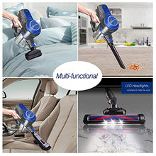 Load image into Gallery viewer, NEQUARE Cordless Vacuum Cleaner 18KPa Super Suction Pet Hair Eraser 4 in 1 Cordless Stick Vacuum Convenient&amp; Easy Empty Dirt Bin 35Min Long-Lasting Lightweight&amp; Versatile with Multiple Brush for Home
