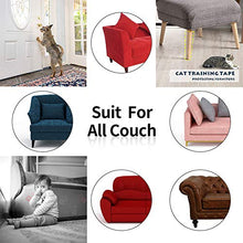 Load image into Gallery viewer, Anti Cat Scratching Deterrent Tape, Scratch Protection Tapes for Pet, Clear Double Sided Training Tape, How to Love Your Pet by Protect Your Upholstered Furniture is the Best choice(Pins free)(8 Pack)
