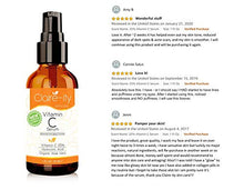 Load image into Gallery viewer, Claire-ity 25% Vitamin C Serum with Hyaluronic Acid and Vitamin E, Organic Topical Anti-Aging Moisturizing Facial Serum for Face, Neck &amp; Décolleté(1 fl. oz)
