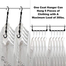 Load image into Gallery viewer, Closet Organizers and Storage,12 Pack Sturdy Closet Organizer Hanger for Heavy Clothes,Upgraded Closet Storage Space Saving Hangers,Magic Closet Organization Clothes Hanger,Dorm Room Essentials
