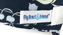 Load image into Gallery viewer, My Brest Friend Original Nursing Posture Pillow, Navy Bluebells, Regular
