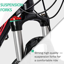 Load image into Gallery viewer, Merax 26" Mountain Bicycle with Suspension Fork 24-Speed Mountain Bike with Disc Brake, Lightweight Aluminum Frame
