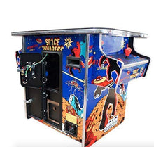 Load image into Gallery viewer, Abvideo Exclusive Huge 22 Inch Screen with Adjustable Stools Video Game Machine Cocktail Arcade Machine 60 of The top Classic Games Commercial Grade!
